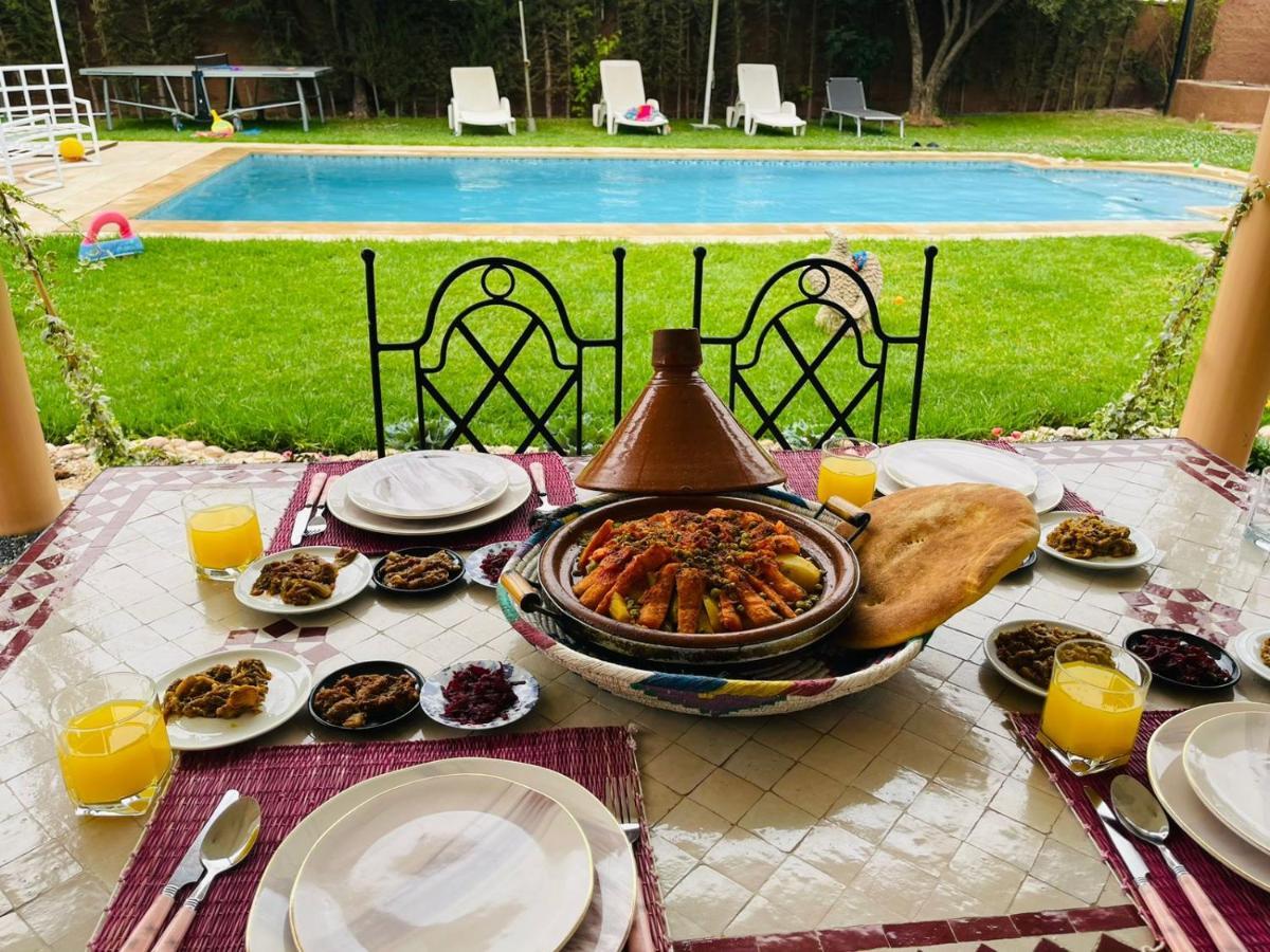 Ilafe Farmhouse, Villa avec piscine chauffée privée et Jacuzzi pour familles Marrakesh Esterno foto