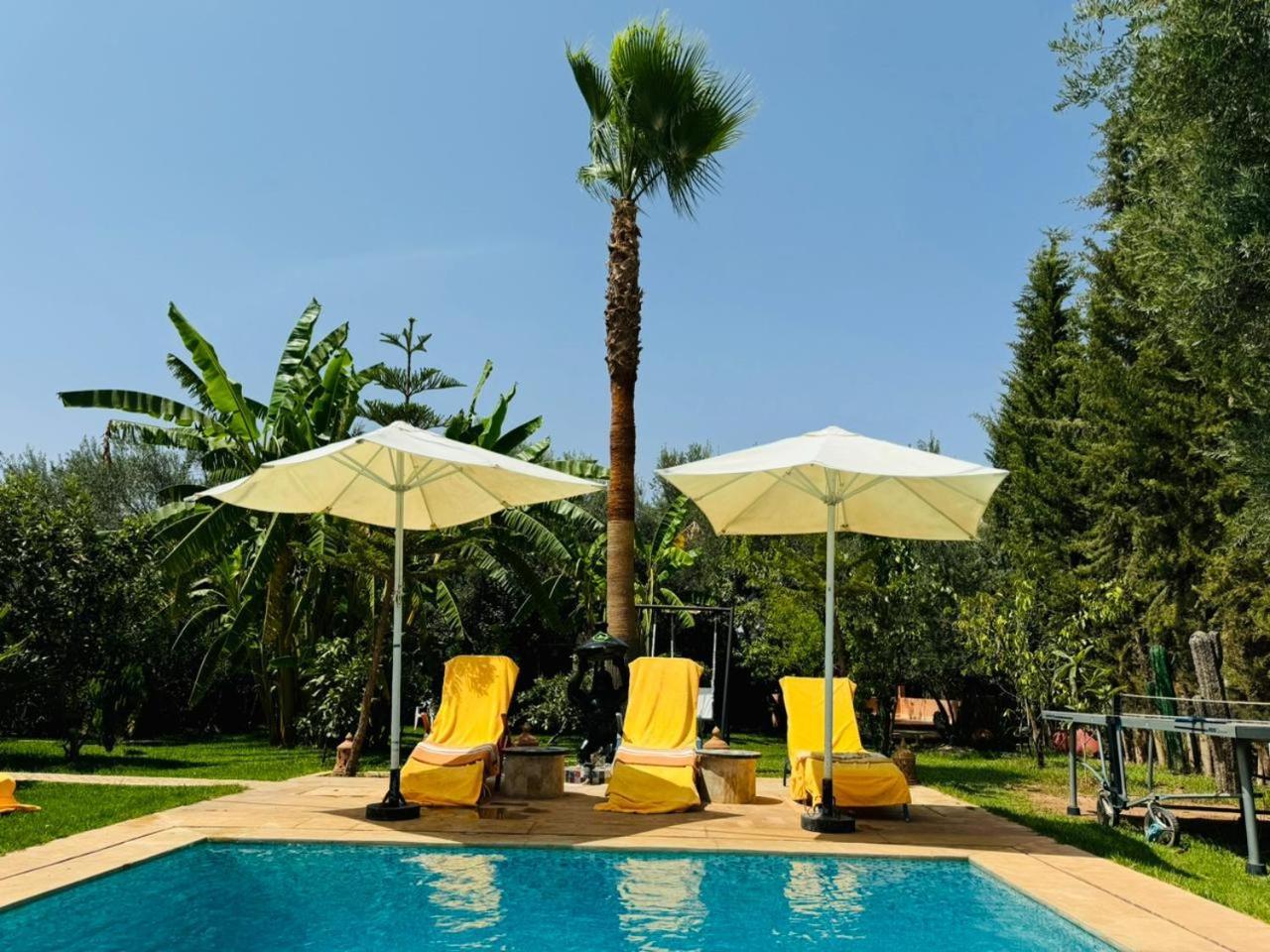 Ilafe Farmhouse, Villa avec piscine chauffée privée et Jacuzzi pour familles Marrakesh Esterno foto