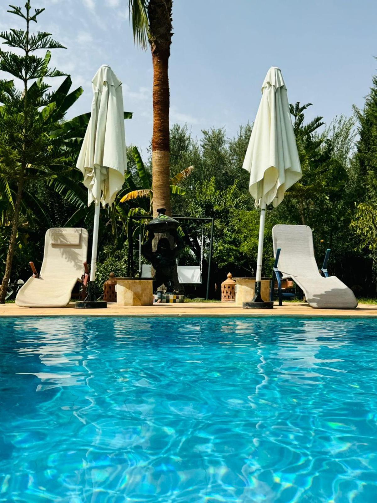 Ilafe Farmhouse, Villa avec piscine chauffée privée et Jacuzzi pour familles Marrakesh Esterno foto